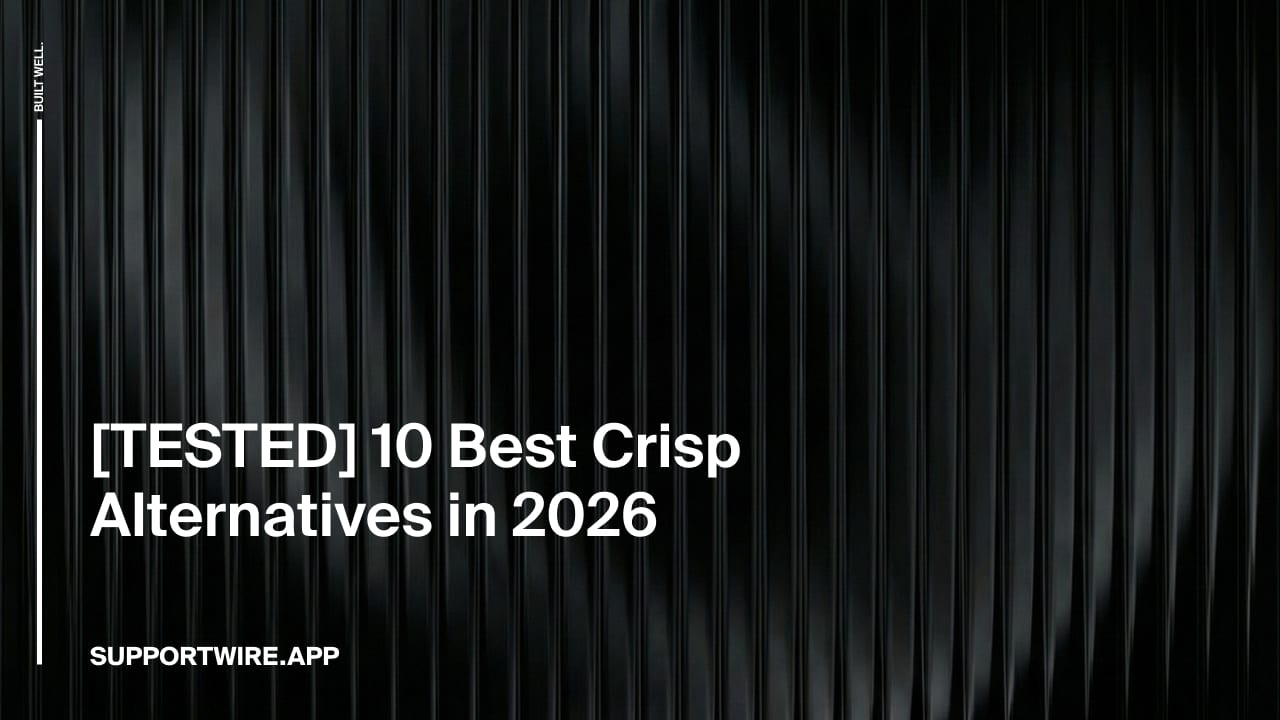 10 Best Crisp Alternatives in 2026 (We Tested Them All)